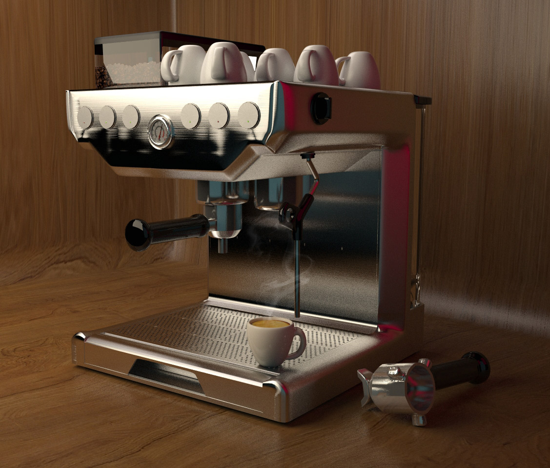 Modélisation d'une machine à café expresso